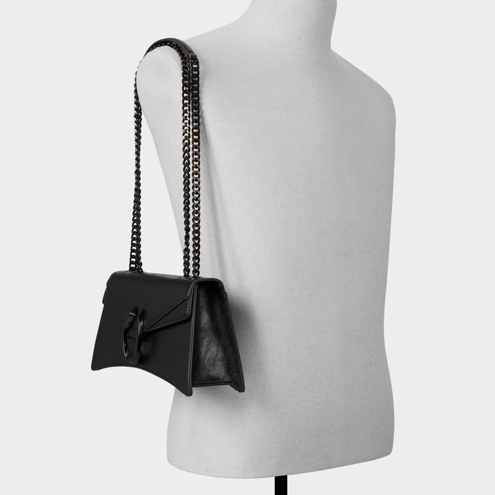 Forturaa in Black Black - Crossbody bag