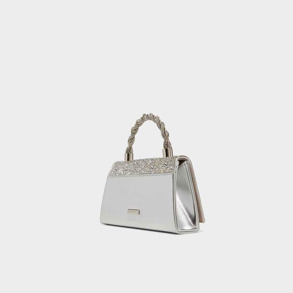 Josephinaa in Silver - Top handle bag