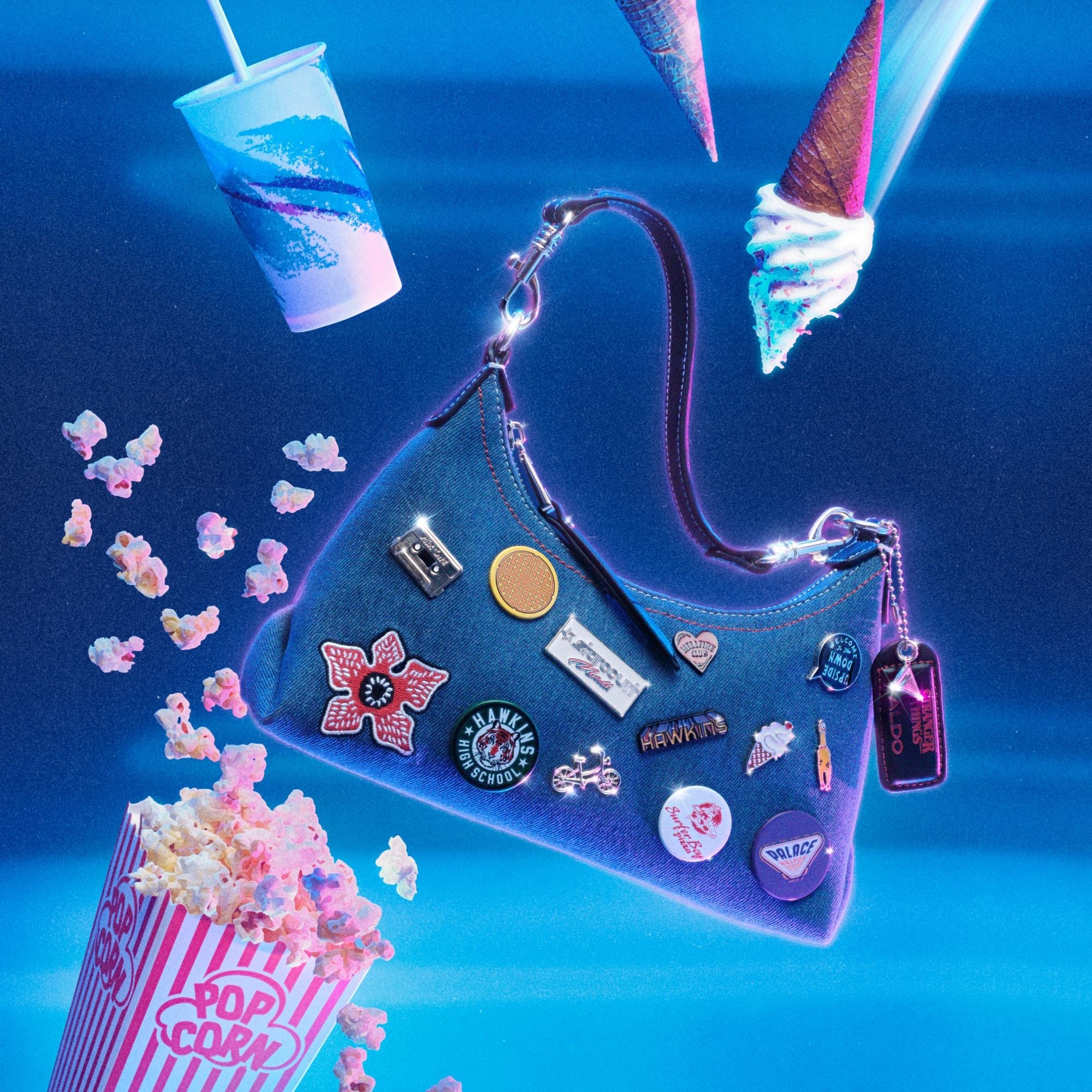 Cityofhawkinss in Denim - Shoulder bag