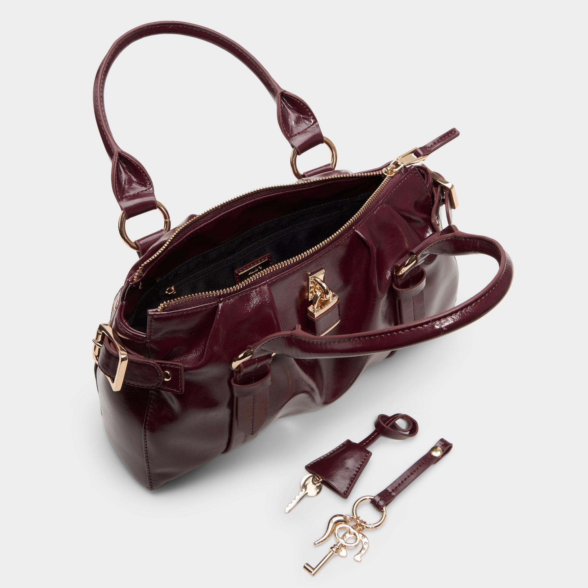 Alosaa in Bordo - Satchel bag