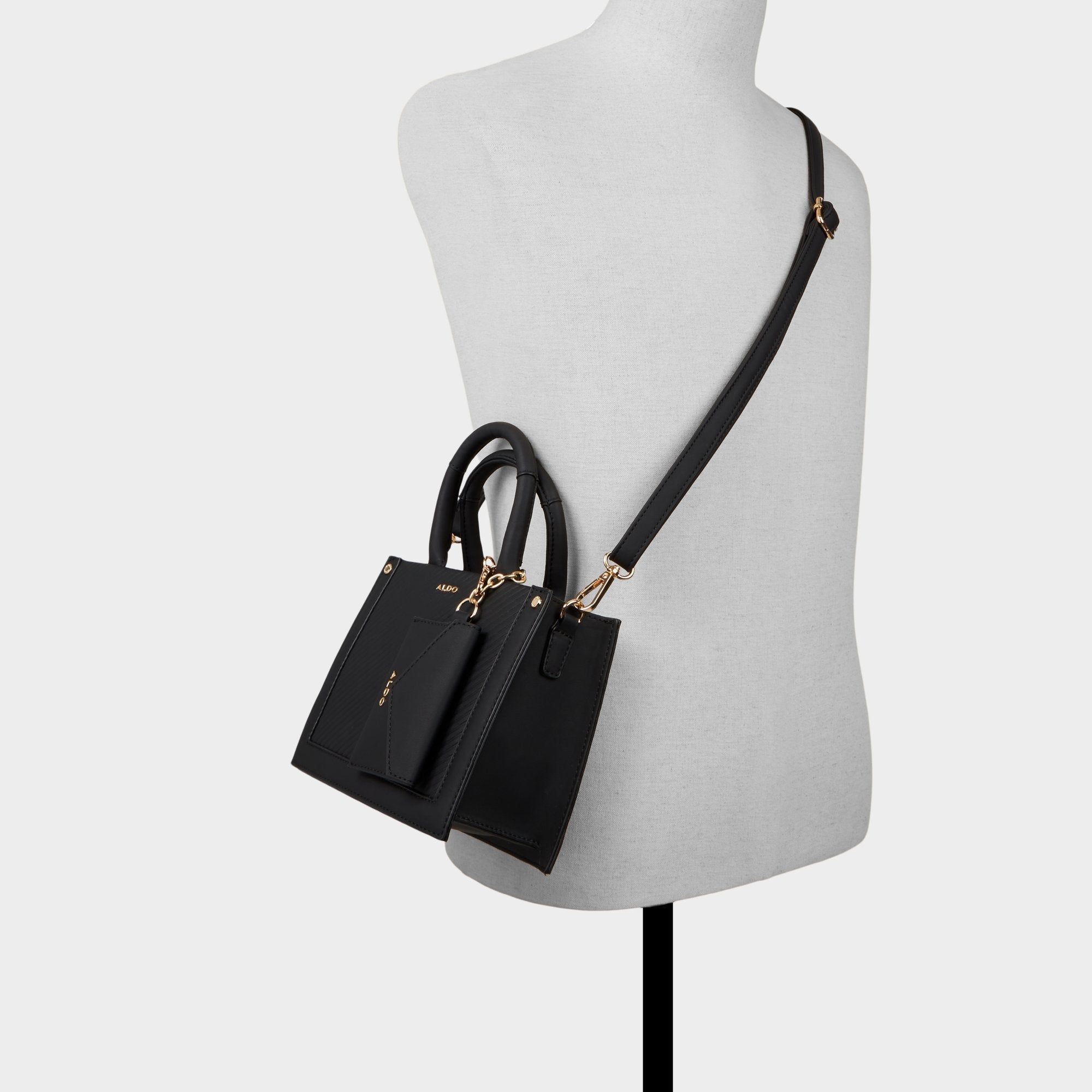 Daspiasminii in Black - Satchel bag