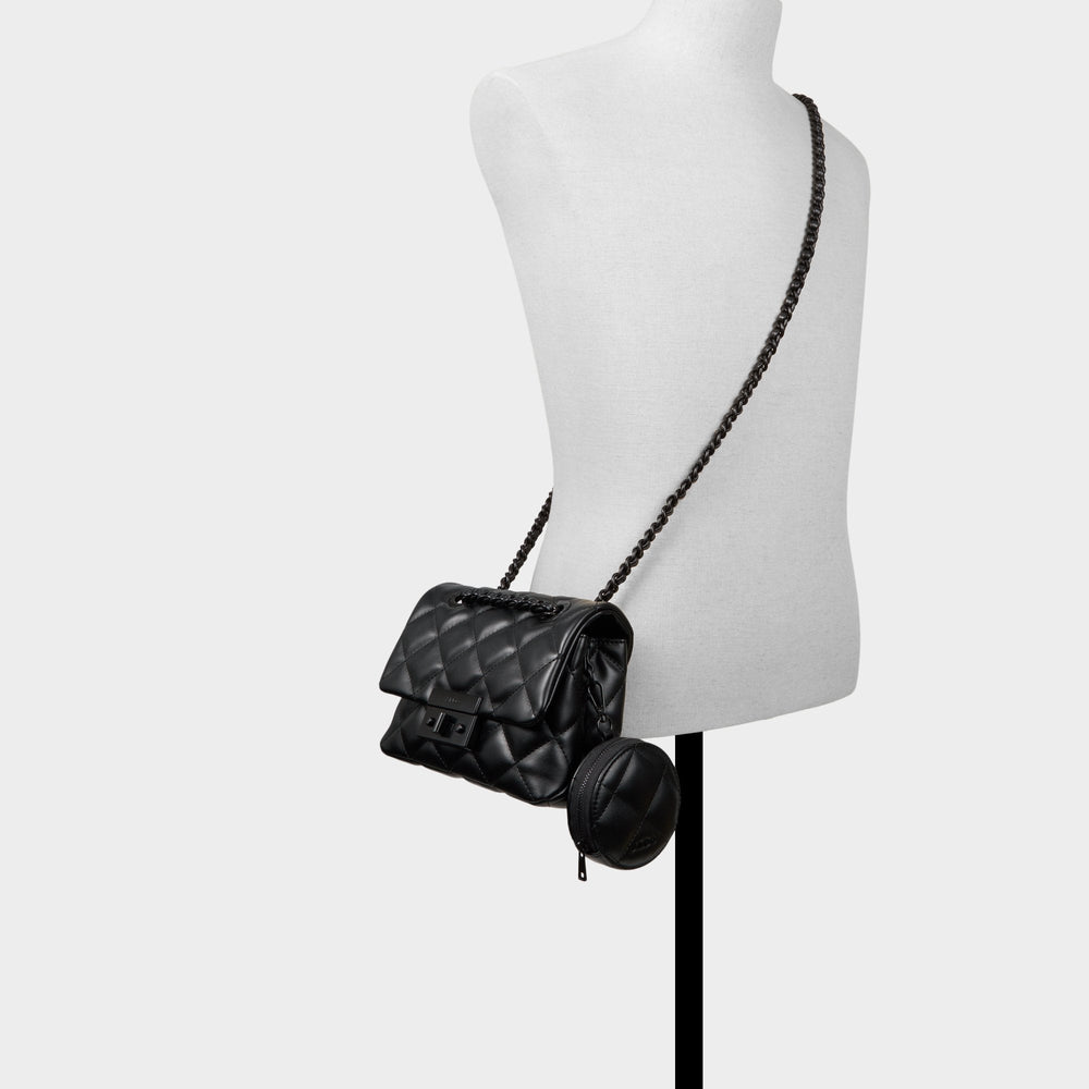 Letissee in Black Black - Crossbody bag
