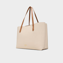 Ysabelle in Bone - Laptop bag