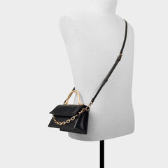 Daphnei Black Women's Top Handle Bags - Top handle bag