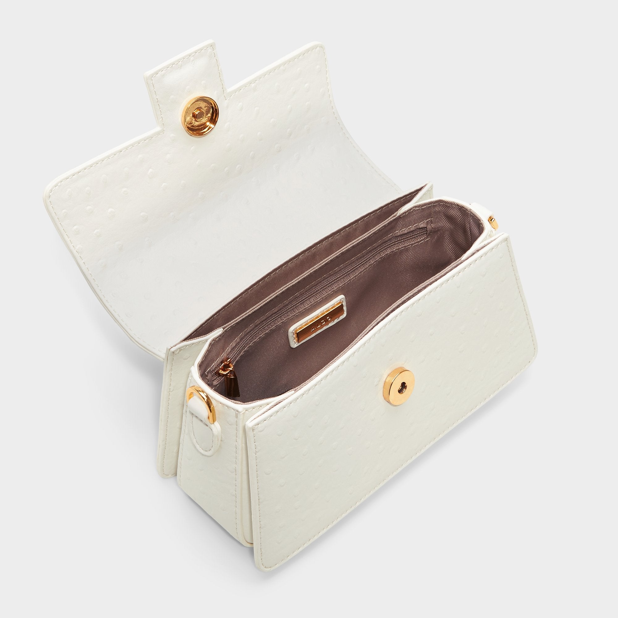 Callunaax White Women's Top Handle Bags - Top handle bag