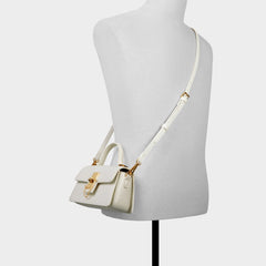 Callunaax White Women's Top Handle Bags - Top handle bag