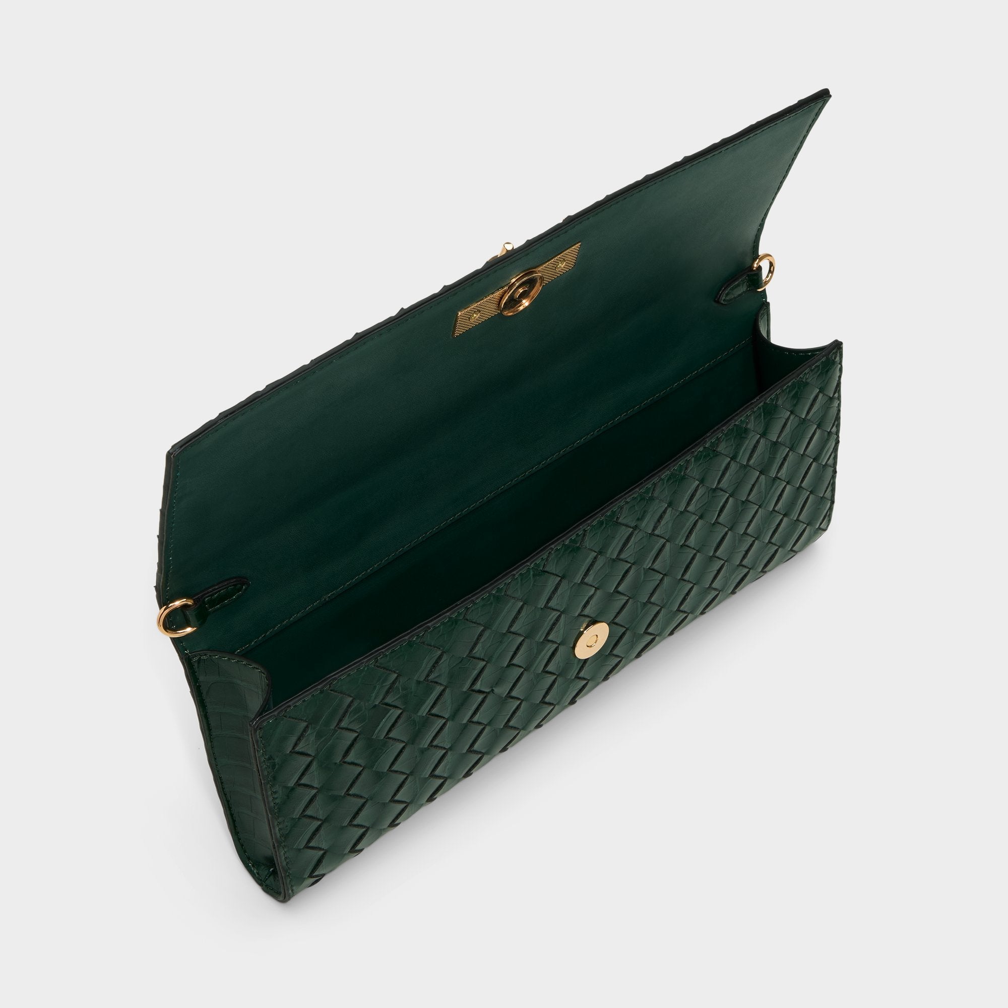 Rouxx in Dark Green - Clutch