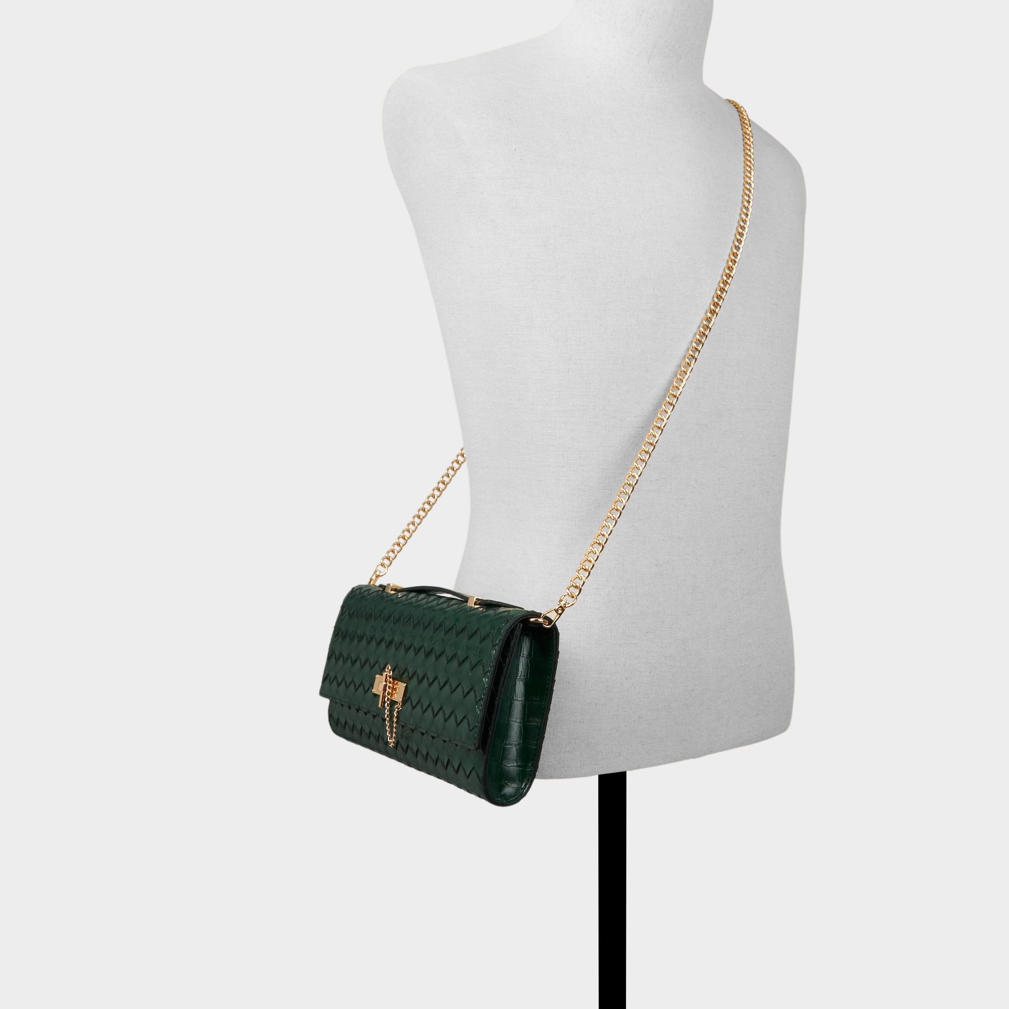 Rouxx in Dark Green - Clutch