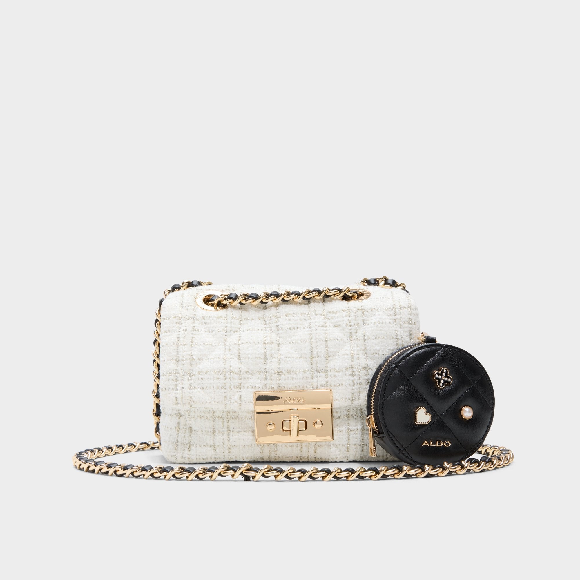 Letissee in Black White - Crossbody bag