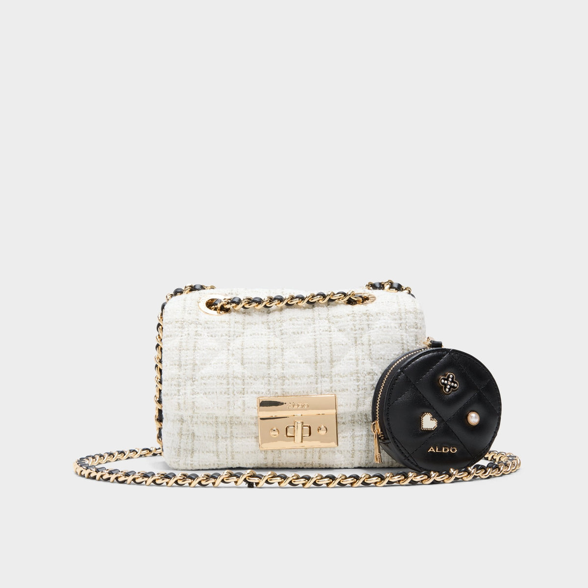 Letissee in Black White - Crossbody bag