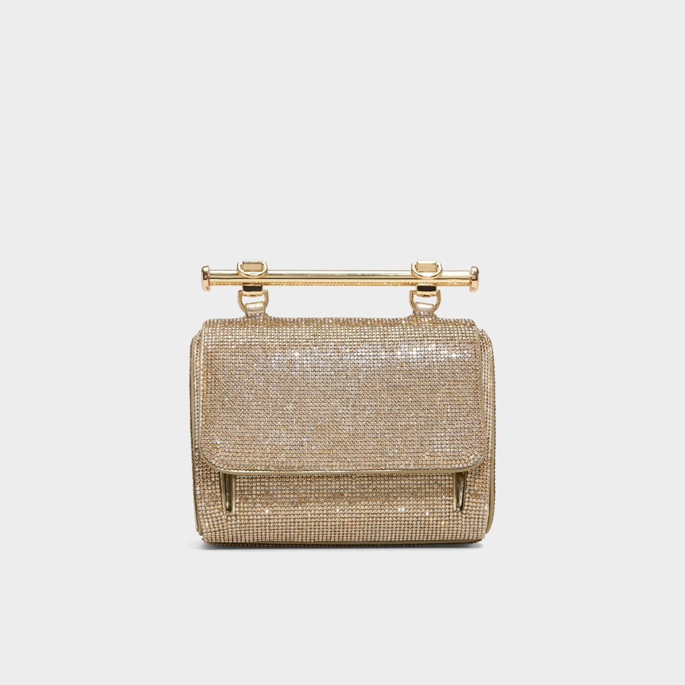 Blingchic Gold Women's Top Handle Bags - Top handle bag