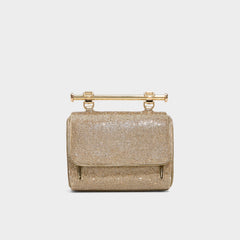 Blingchic Gold Women's Top Handle Bags - Top handle bag