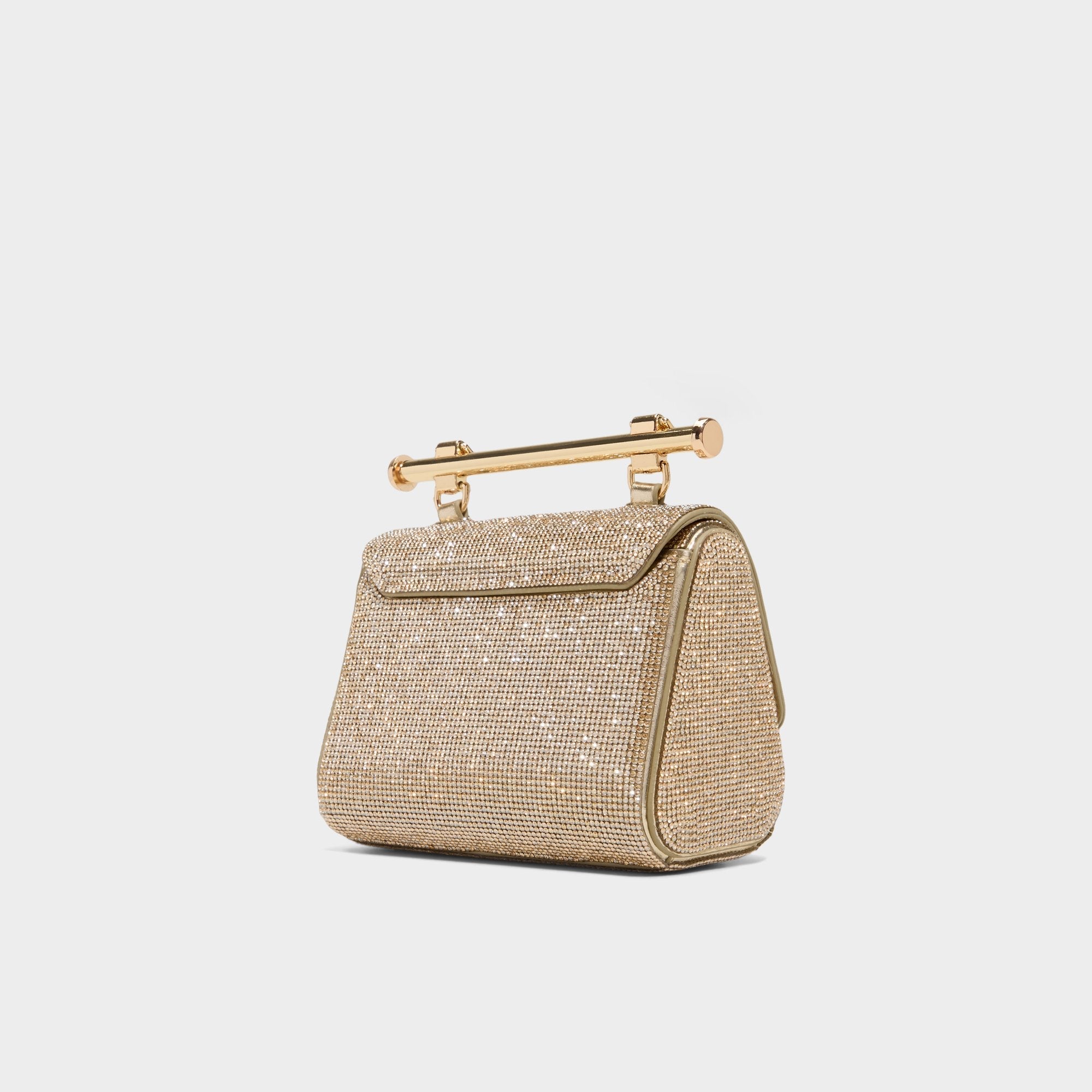 Blingchic Gold Women's Top Handle Bags - Top handle bag