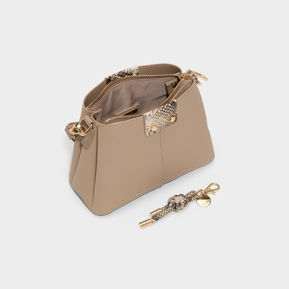 Sloaniee in Taupe - Crossbody bag