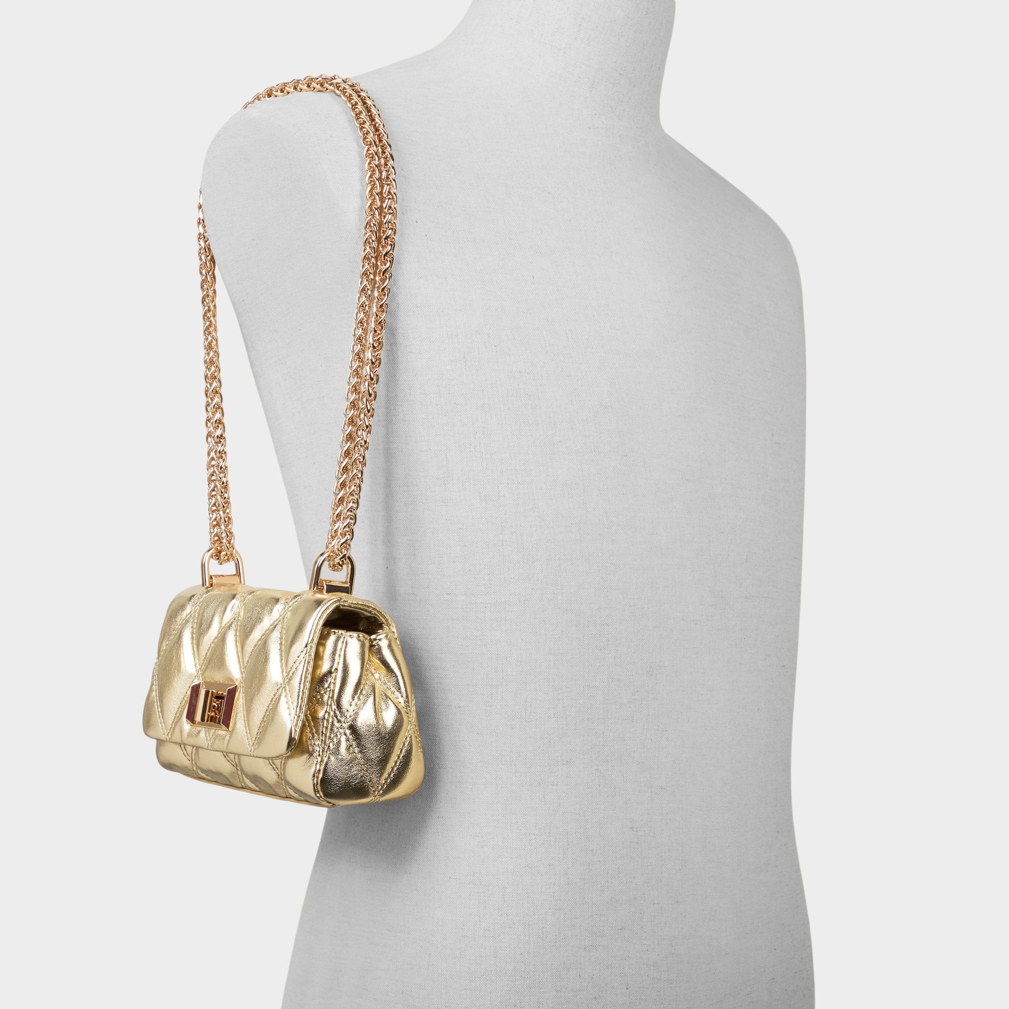 Ledia Gold Women's Iridescent metallics - Crossbody bag