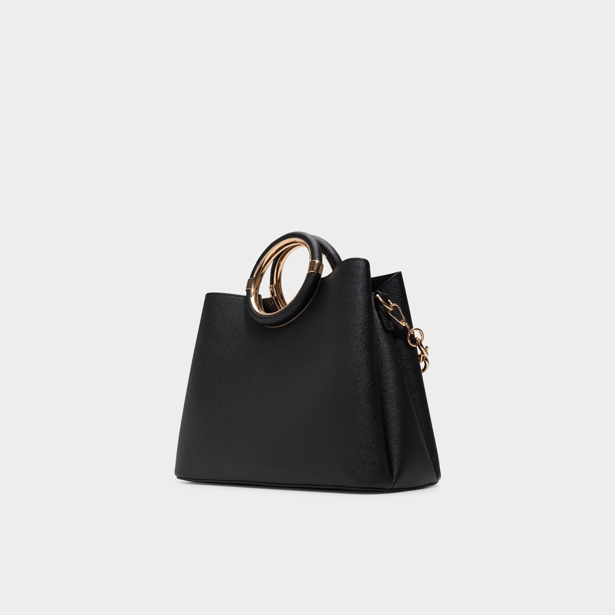 Dovieex Black Women's Top Handle Bags - Satchel bag