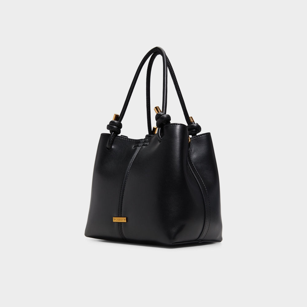 Evielily Black Overflow Women's Shoulder Bags - Satchel bag