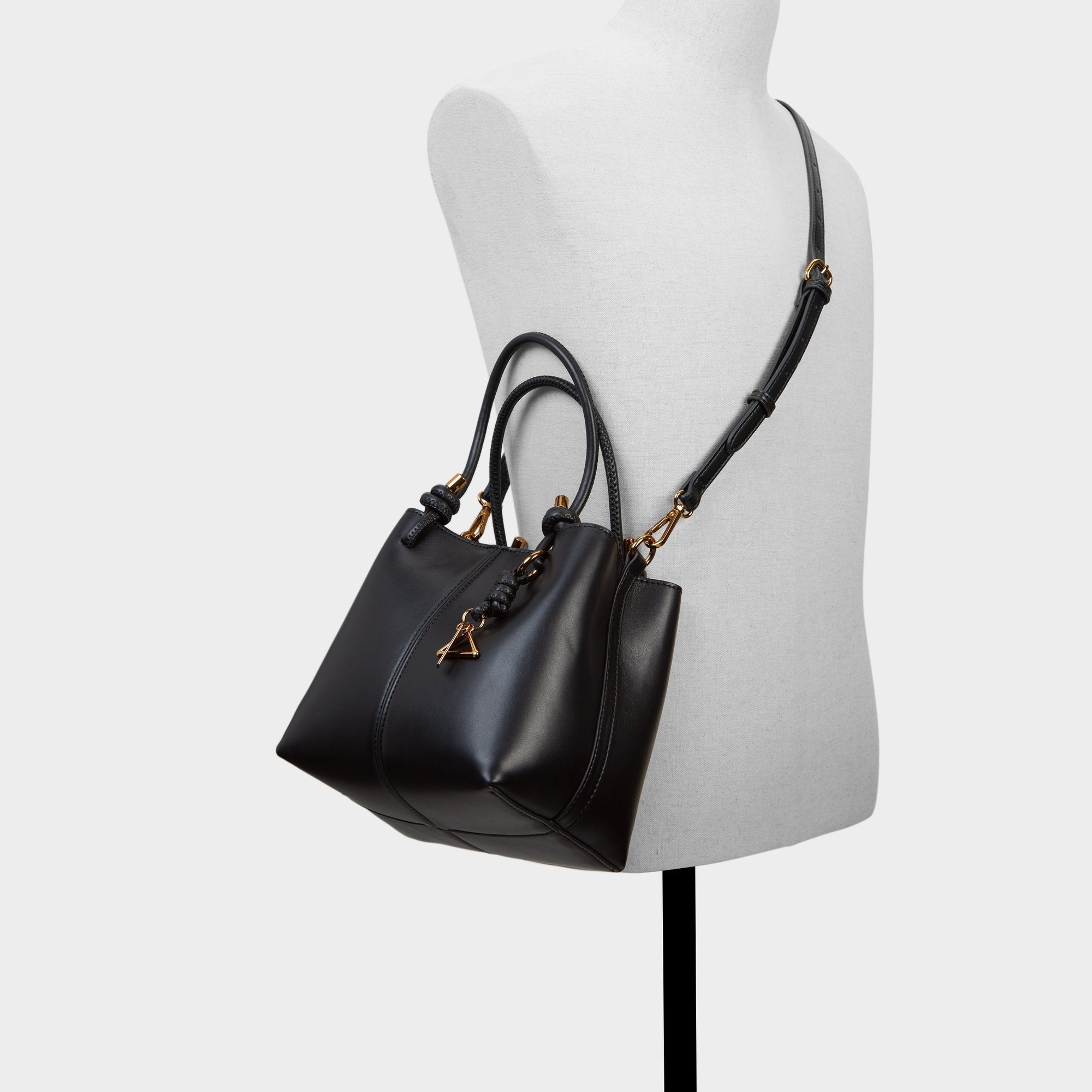 Evielily Black Overflow Women's Shoulder Bags - Satchel bag