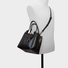 Evielily Black Overflow Women's Shoulder Bags - Satchel bag