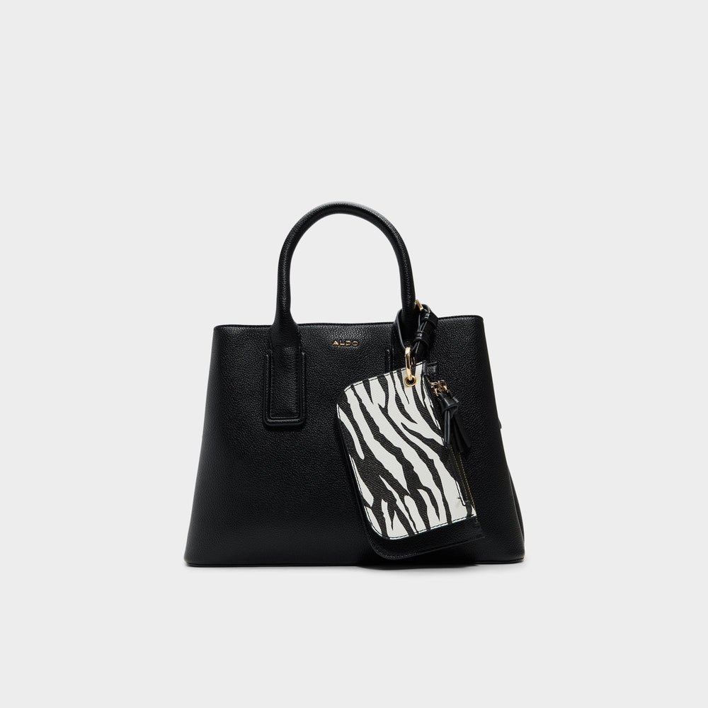 Jeynnaa in Black - Satchel bag