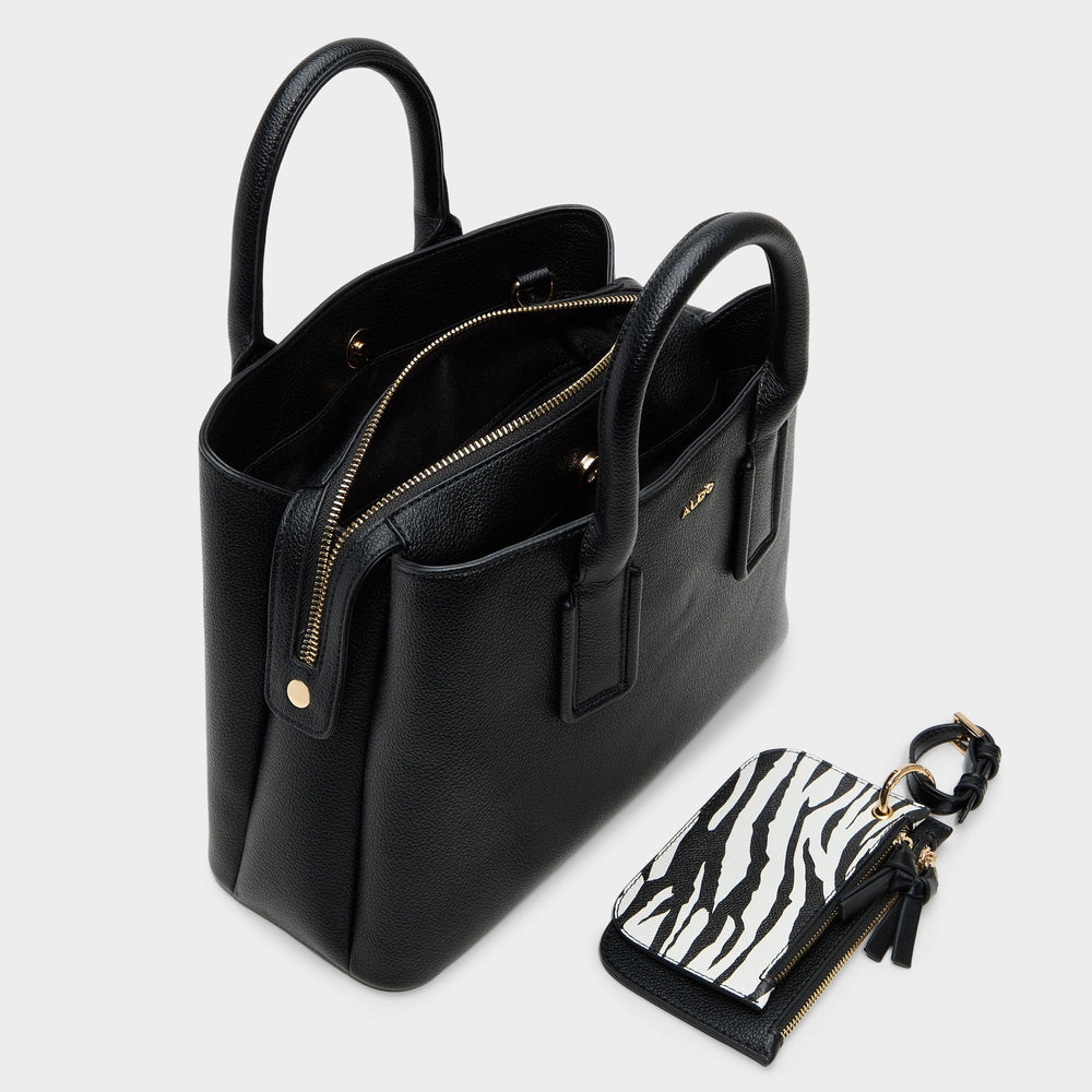 Jeynnaa in Black - Satchel bag