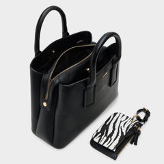 Jeynnaa in Black - Satchel bag