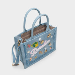 Paradisetotee in Denim - Satchel bag