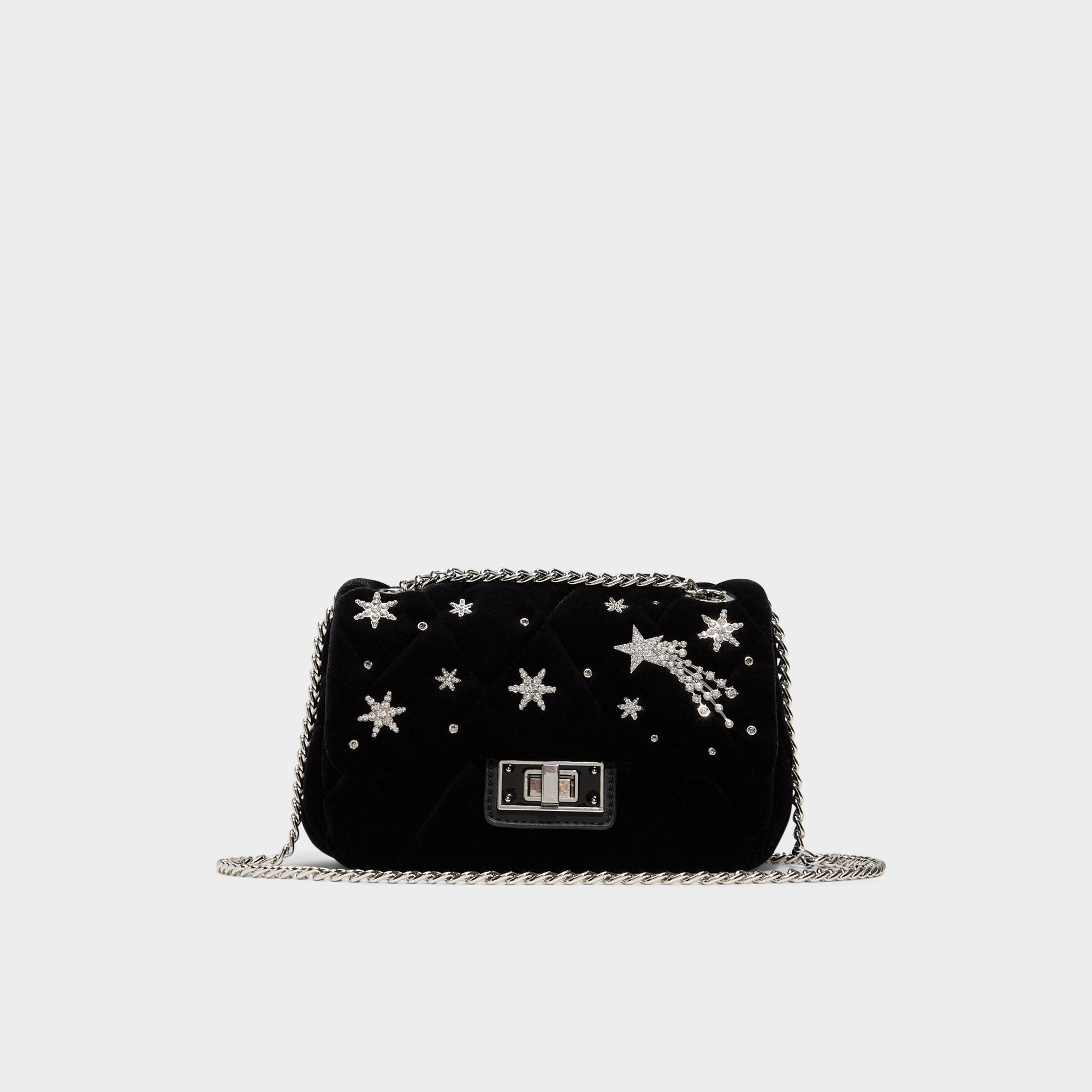 Celestinaa in Other Black - Crossbody bag