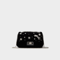 Celestinaa in Other Black - Crossbody bag