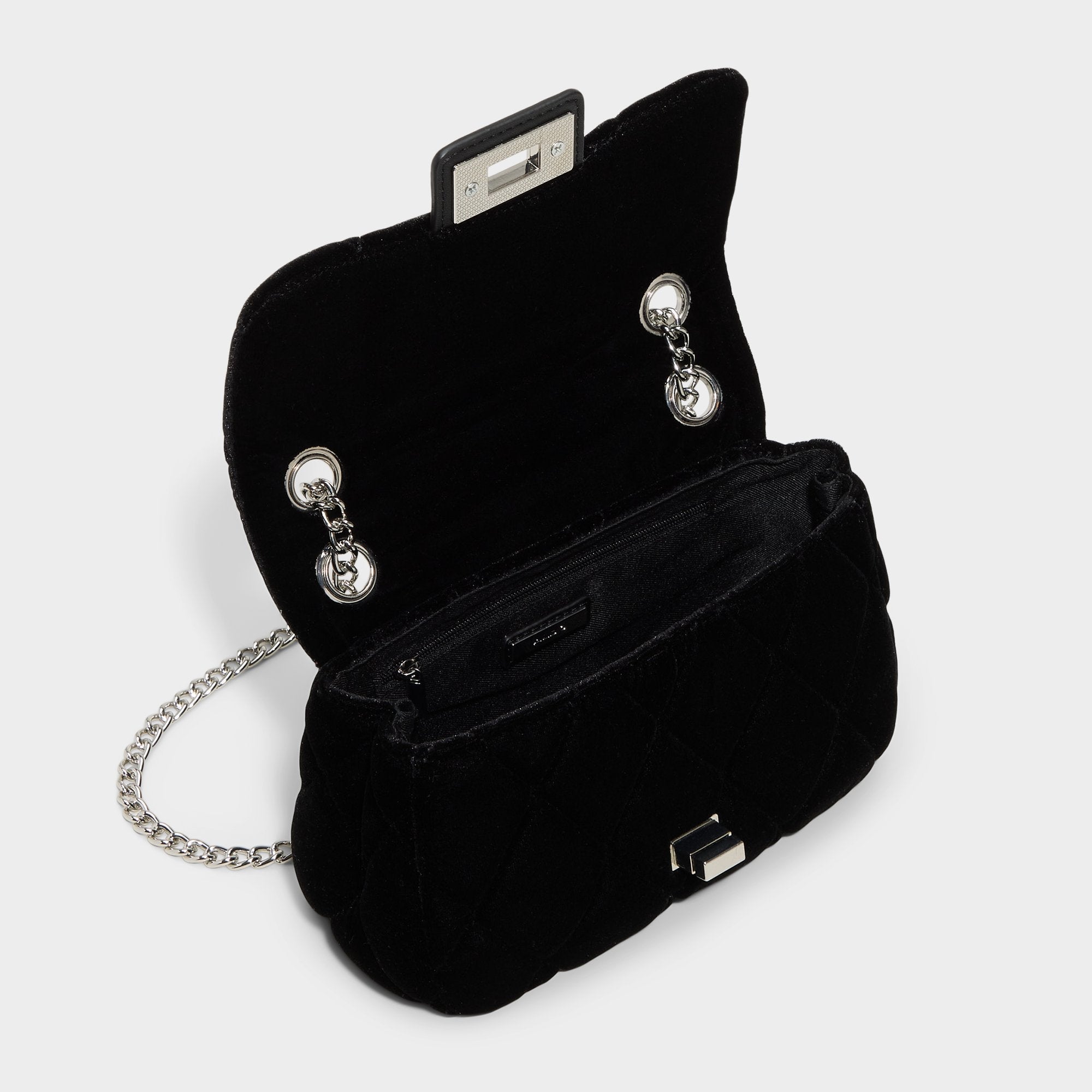 Celestinaa in Other Black - Crossbody bag