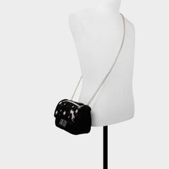 Celestinaa in Other Black - Crossbody bag