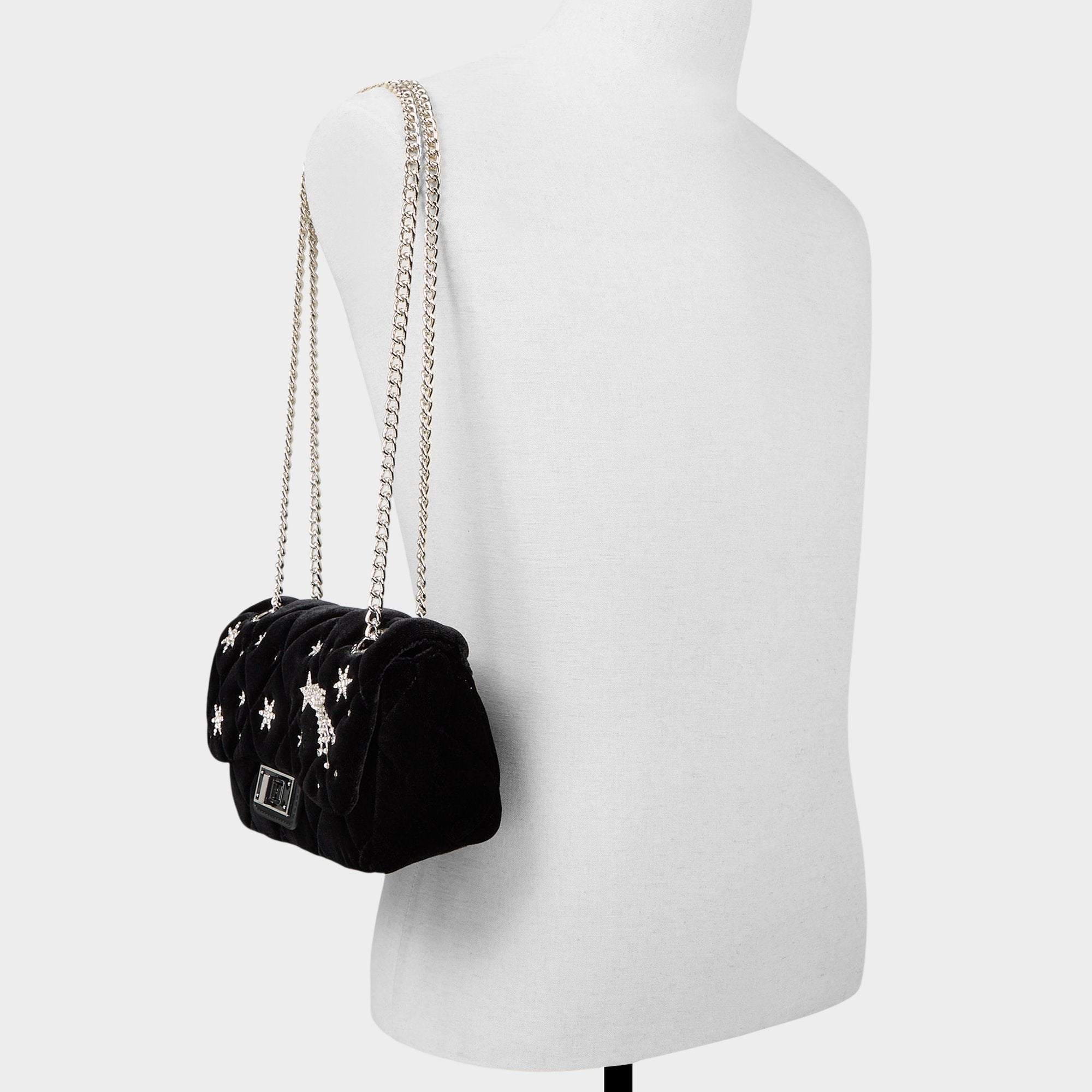 Celestinaa in Other Black - Crossbody bag