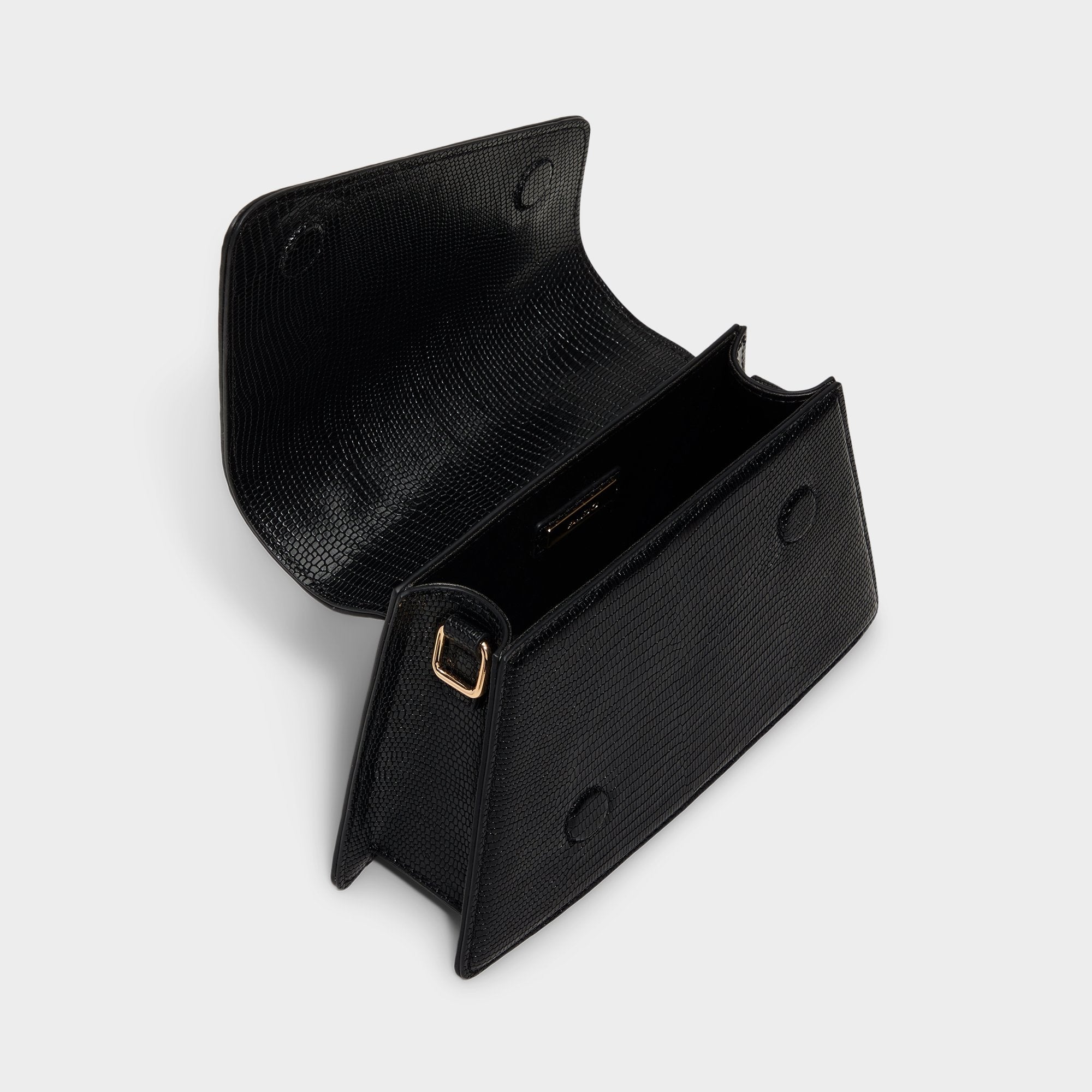 Aellaax Black Women's Top Handle Bags - Top handle bag