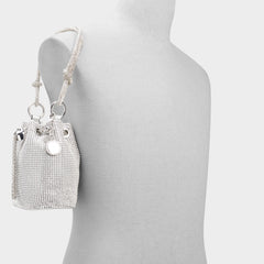 Marvelax Silver Women's Top Handle Bags - Bucket bag