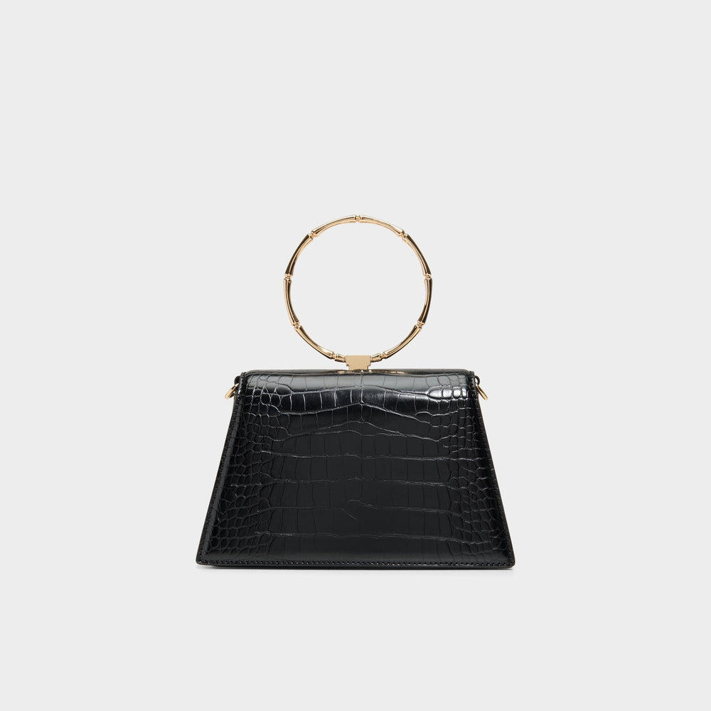 Akaylee in Black - Top handle bag
