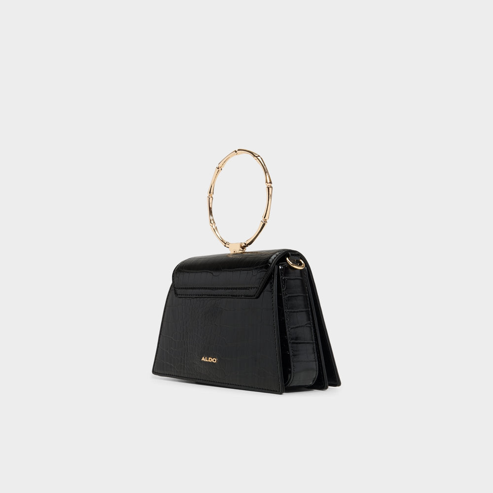 Akaylee in Black - Top handle bag