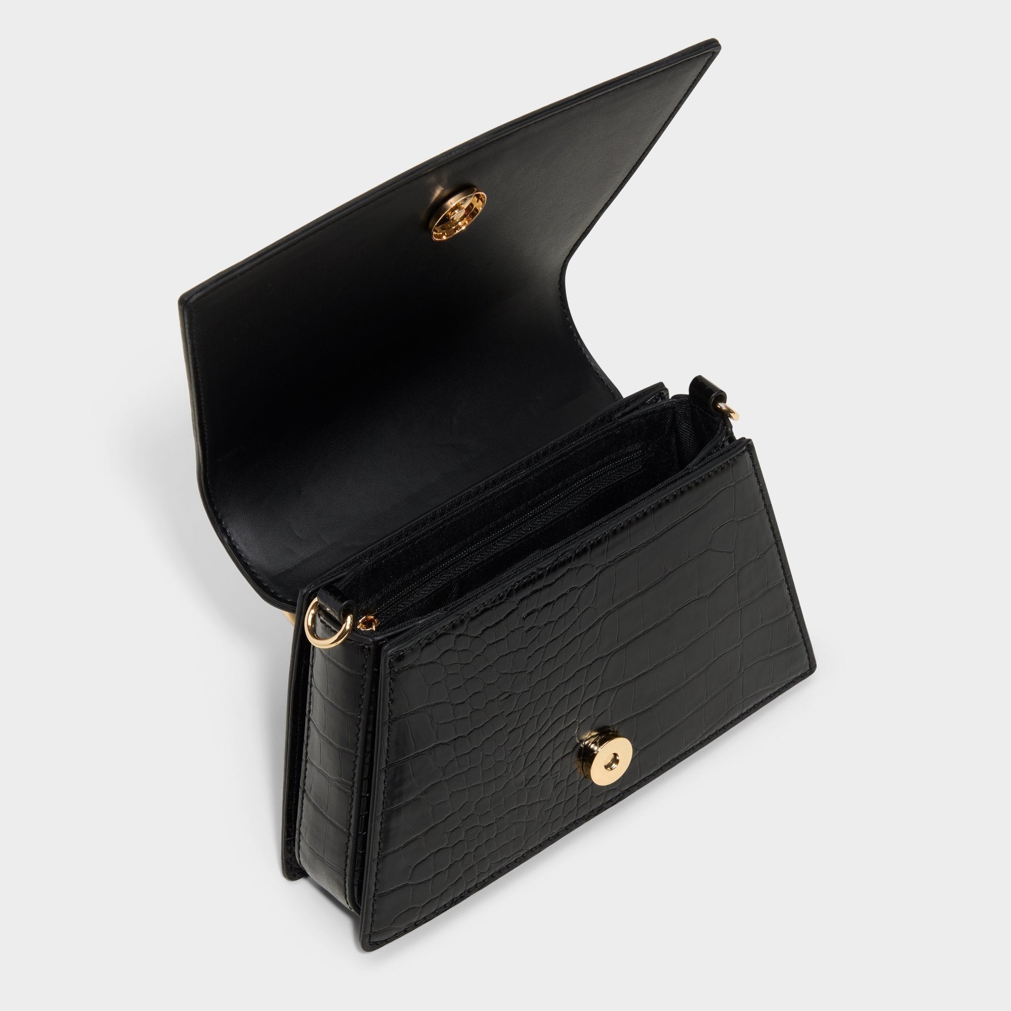 Akaylee in Black - Top handle bag