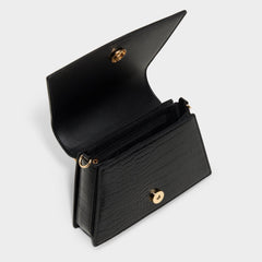 Akaylee in Black - Top handle bag