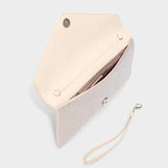 Mallasveblingg in Open White - Clutch