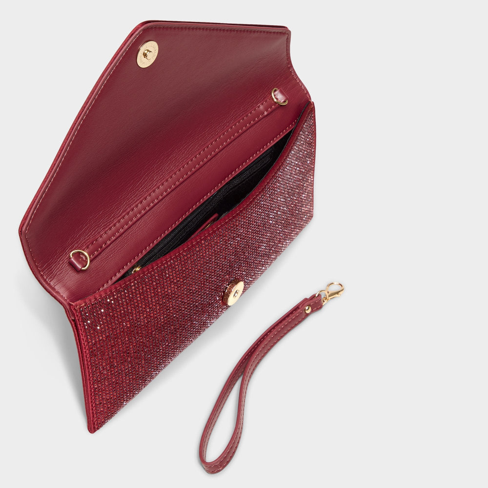 Mallasveblingg in Dark Red - Clutch
