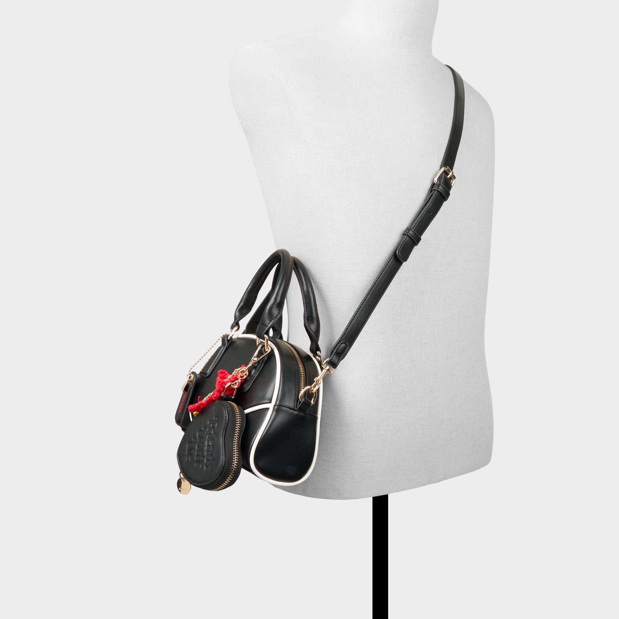 Friendsdontlie in Black White - Satchel bag