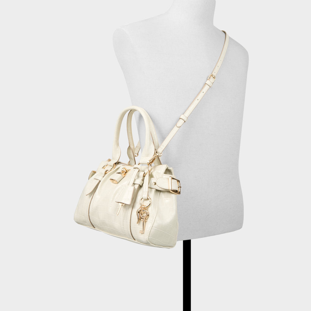 Alosaa in White - Satchel bag
