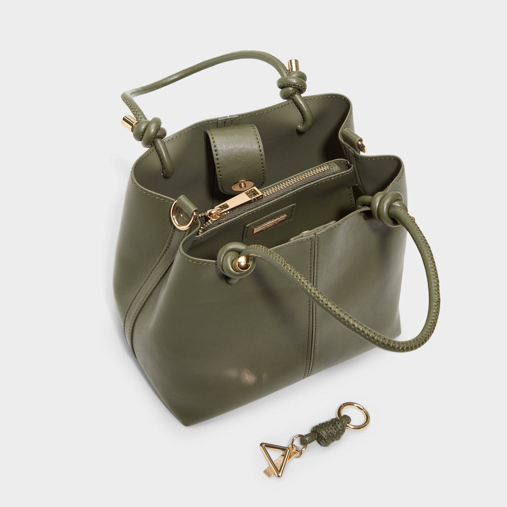 Evielilyyx Khaki Women's Tote & Satchel bags - Satchel bag