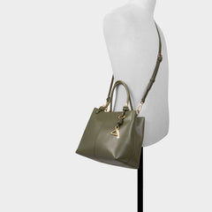 Evielilyyx Khaki Women's Tote & Satchel bags - Satchel bag