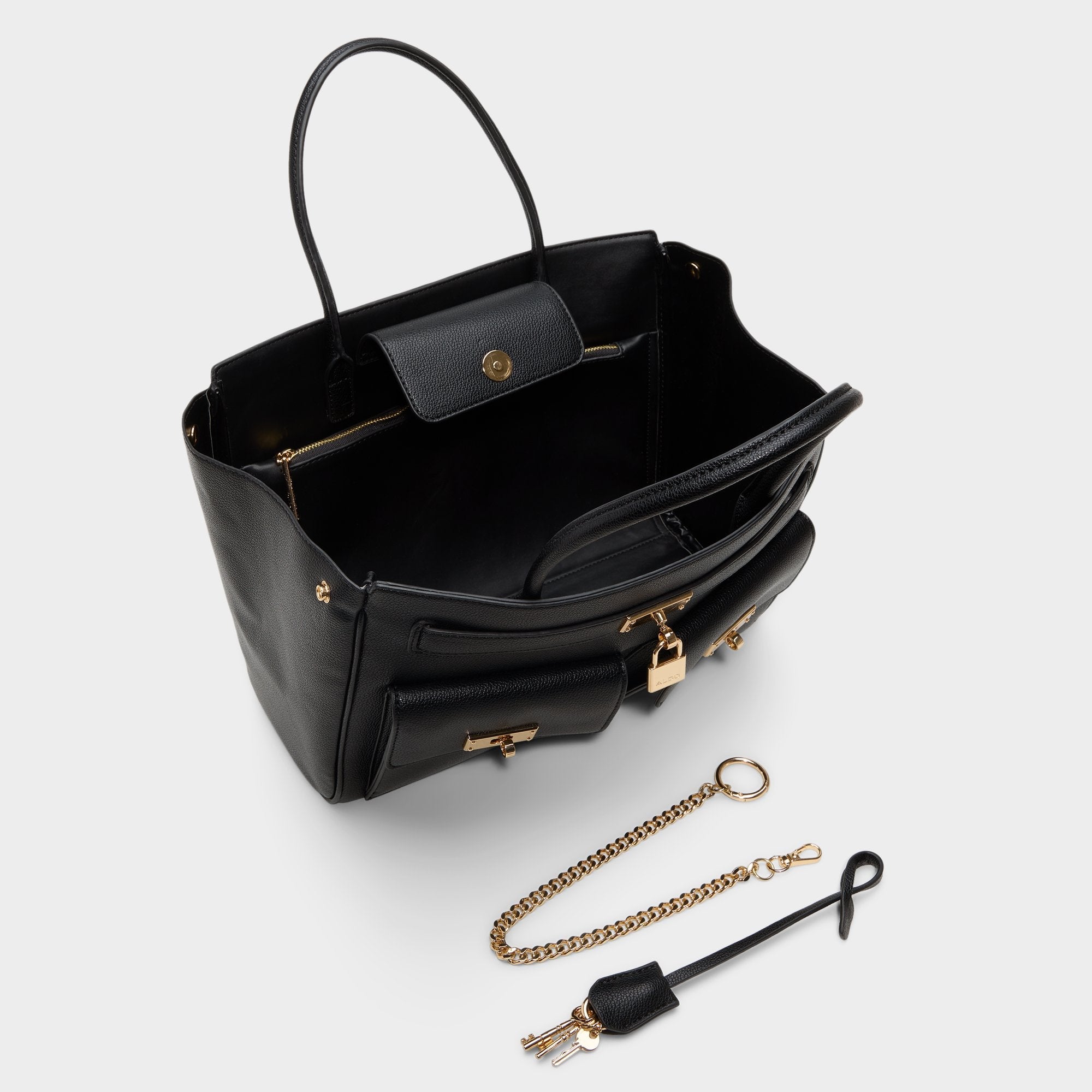 Katetotee in Black - Satchel bag