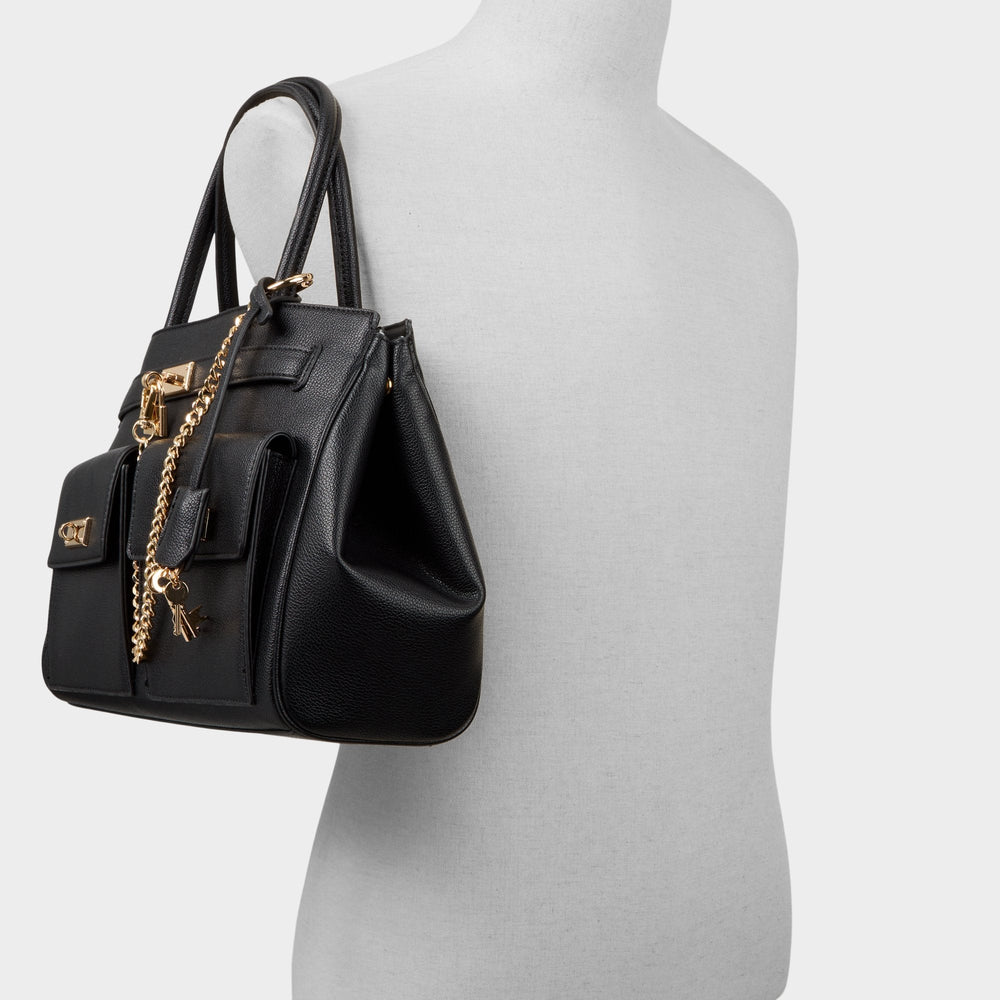 Katetotee in Black - Satchel bag