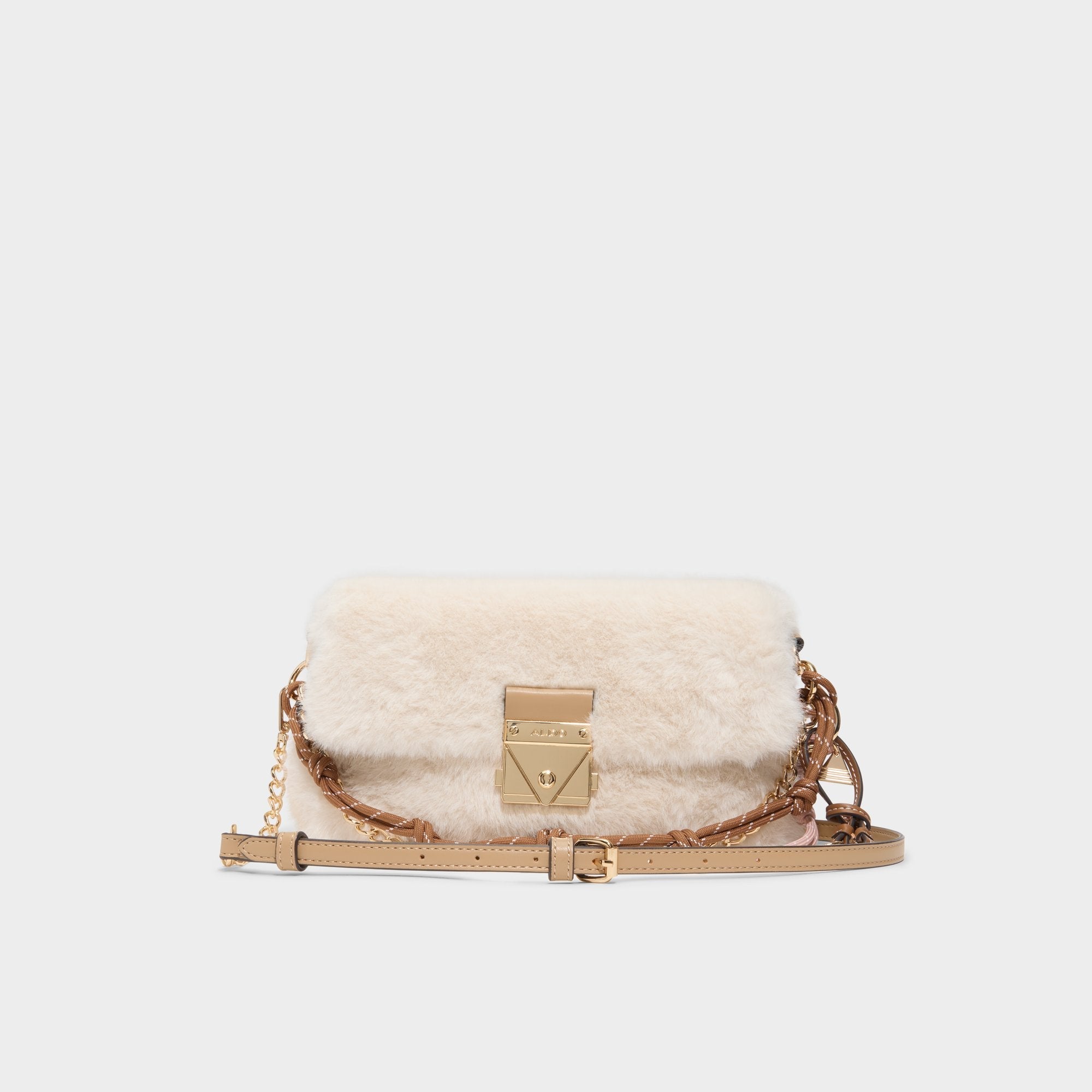 Evengeliaa in Bone - Crossbody bag