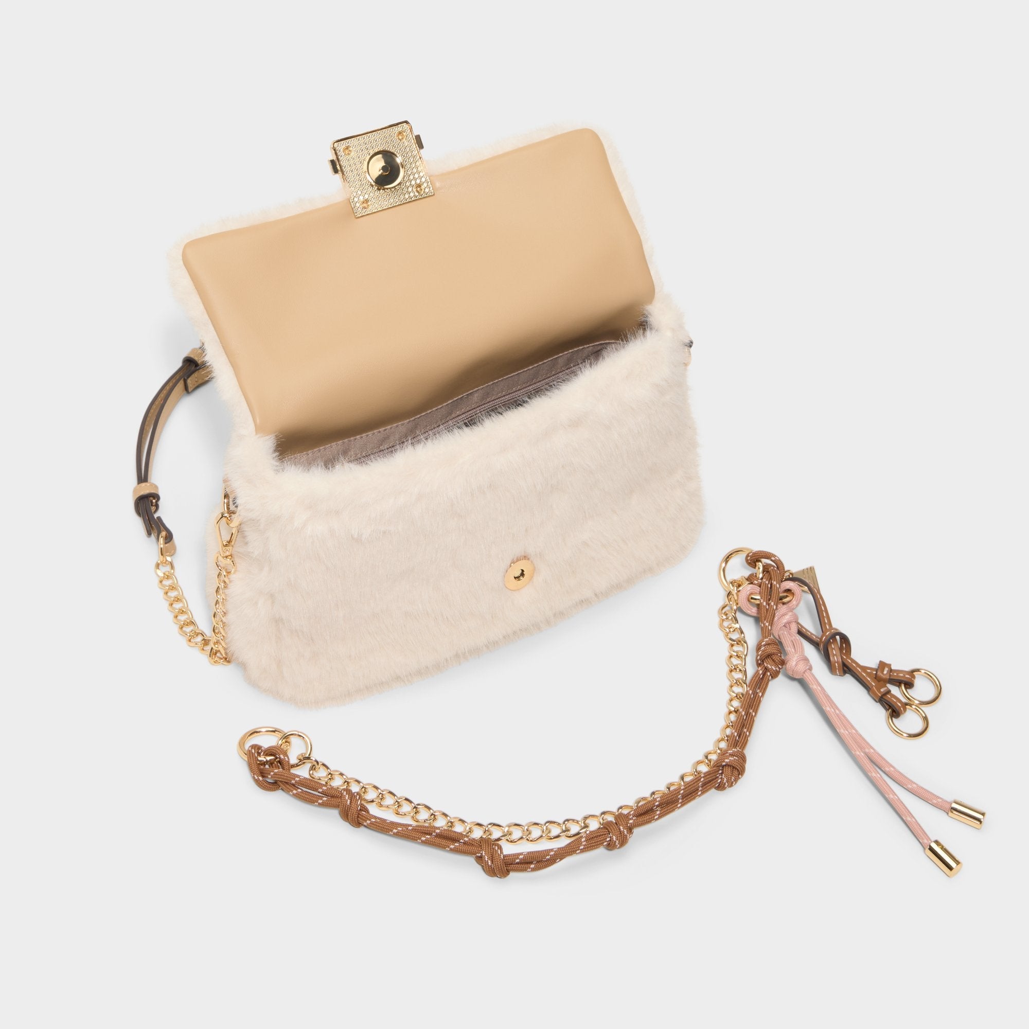 Evengeliaa in Bone - Crossbody bag