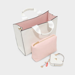 Mtl72toteex White Women's Tote & Satchel bags - Satchel bag