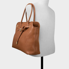Eevangeliaax in Tan - Satchel bag